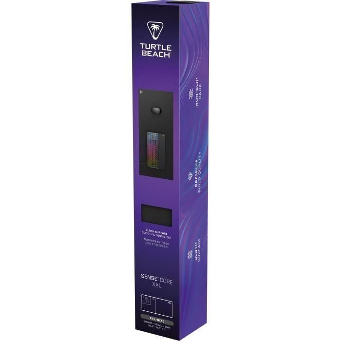 Alfombrilla de ratón para juegos - Turtle Beach SenseCore XXL - Superficie microtejida, equilibrada, cómoda 3 Alfombrilla de ratón para juegos - Turtle Beach SenseCore XXL - Superficie microtejida, equilibrada, cómoda 3