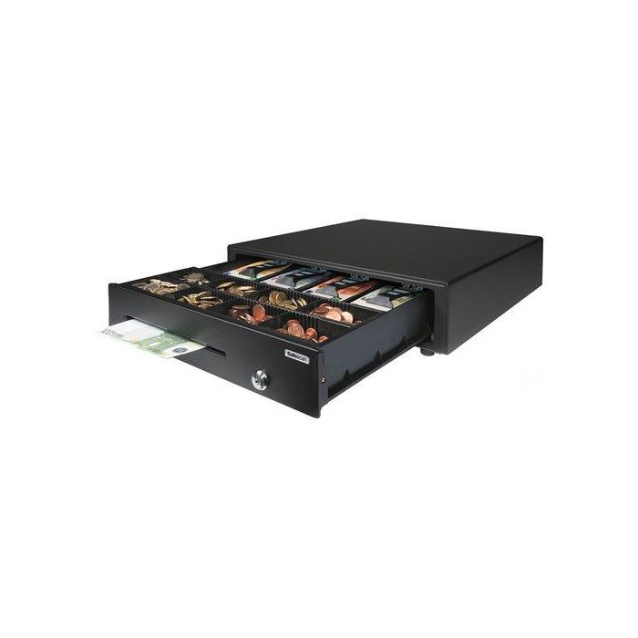 Cajon Portamonedas Safescan Ld-4141 41Cm Rj12 Negro