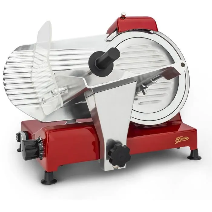 Hkoenig Cortadora de Fiambres MSX254 Cuchilla de 25 cm 2