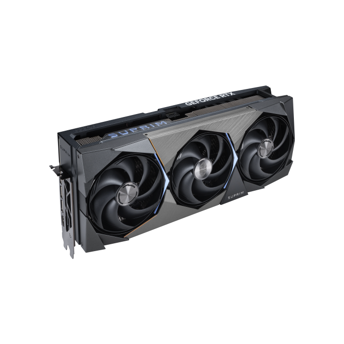 MSI SUPRIM GeForce RTX 5080 16G SOC NVIDIA, 16 GB GDDR7, 256 bit, PCI Express x16 5.0, 3 ventiladores, Ref: 912-V531-009 6 MSI SUPRIM GeForce RTX 5080 16G SOC NVIDIA, 16 GB GDDR7, 256 bit, PCI Express x16 5.0, 3 ventiladores, Ref: 912-V531-009 6