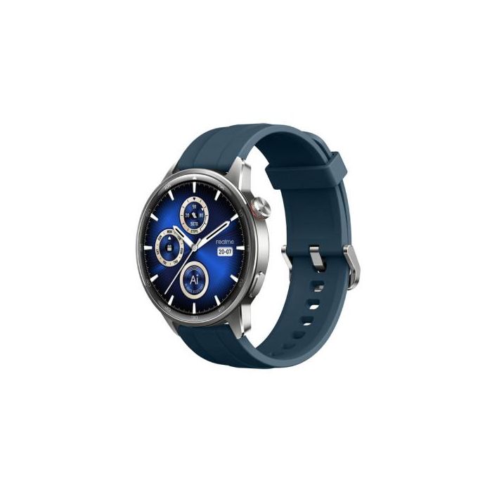 Realme Watch S2 RMW2401 Smartwatch Plata, Pantalla AMOLED 1.43", Monitor de Frecuencia Cardíaca, Bluetooth, Compatible con Android e iOS
