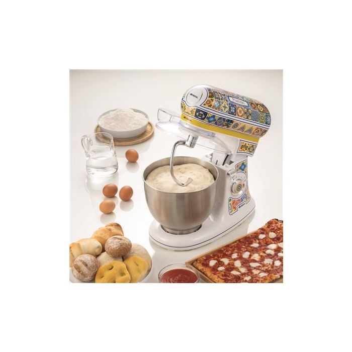 Ariete Robot de Cocina 5.5L Positano, Acero Inoxidable, 10 Velocidades, Función Pulse 7 Ariete Robot de Cocina 5.5L Positano, Acero Inoxidable, 10 Velocidades, Función Pulse 7