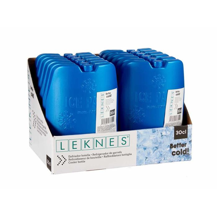 Enfriador Botella Azul Leknes 12X17CM (24 Unidades) 2 Enfriador Botella Azul Leknes 12X17CM (24 Unidades) 2