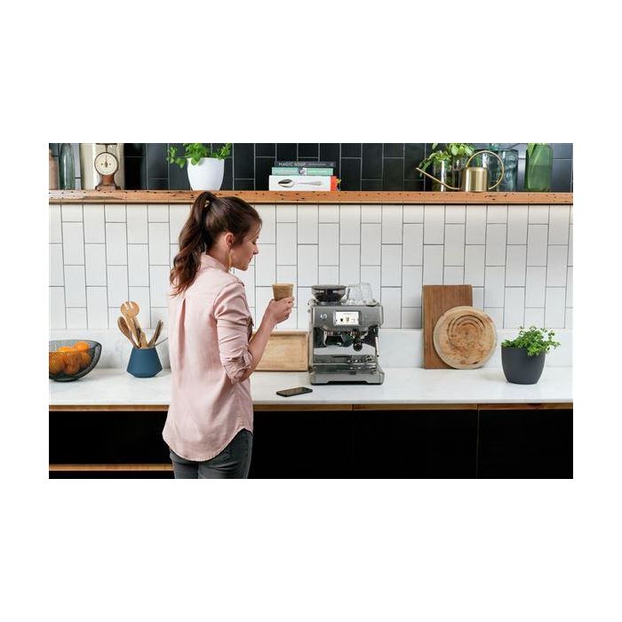 Sage SES880BSS4EEU1 Cafetera Barista Touch™ con Pantalla Táctil, Texturización Automática de Leche y Sistema ThermoJet 2 Sage SES880BSS4EEU1 Cafetera Barista Touch™ con Pantalla Táctil, Texturización Automática de Leche y Sistema ThermoJet 2
