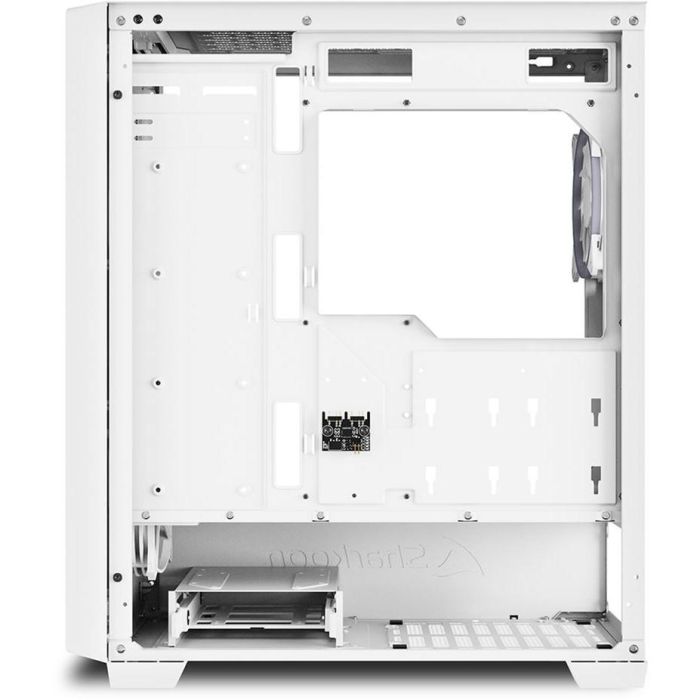 Sharkoon VS8 RGB Midi Tower ATX Blanco con 3 Ventiladores RGB, Cristal Templado, USB-C y Refrigeración Líquida 5
