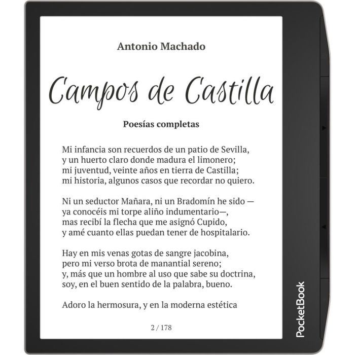 Pocketbook Era Ereader 7 Pulgadas Pantalla E Ink Carta 1200, 16GB, Bluetooth, Resistente al Agua IPX8, Plata 1 Pocketbook Era Ereader 7 Pulgadas Pantalla E Ink Carta 1200, 16GB, Bluetooth, Resistente al Agua IPX8, Plata 1