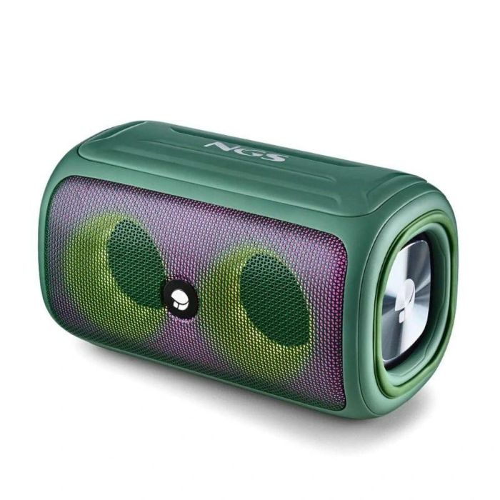 Altavoz Bluetooth Inalámbrico NGS ROLLERBEAST Verde 3 Altavoz Bluetooth Inalámbrico NGS ROLLERBEAST Verde 3