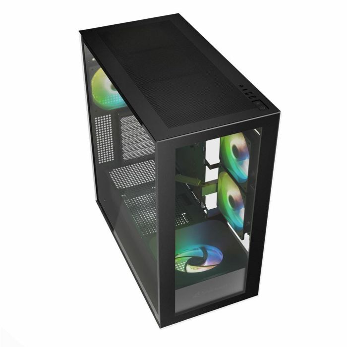 Sharkoon Rebel C60 Caja de Ordenador Midi Tower Negra, Compatible con Fuentes ATX y Espacio para Discos HDD 3.5"/SSD 2.5" 2 Sharkoon Rebel C60 Caja de Ordenador Midi Tower Negra, Compatible con Fuentes ATX y Espacio para Discos HDD 3.5"/SSD 2.5" 2