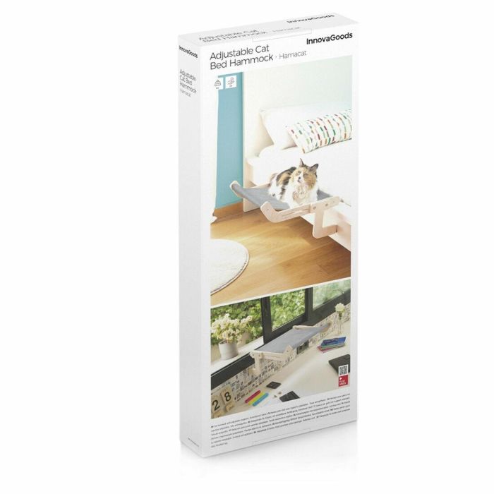 Hamaca Colgante para Gatos Hamacat InnovaGoods 1