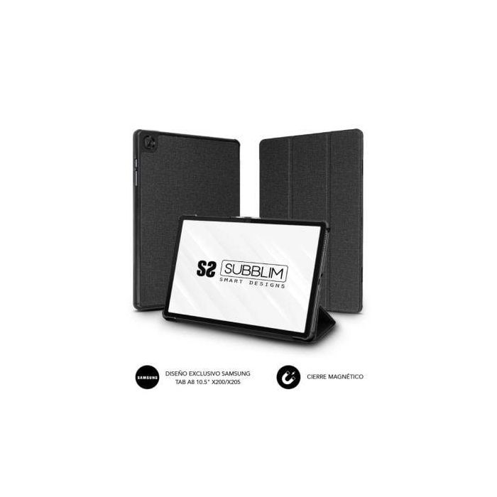 Funda Subblim Shock Case para Tablets Samsung Galaxy Tab A8 X200/X205/ Negra Funda Subblim Shock Case para Tablets Samsung Galaxy Tab A8 X200/X205/ Negra