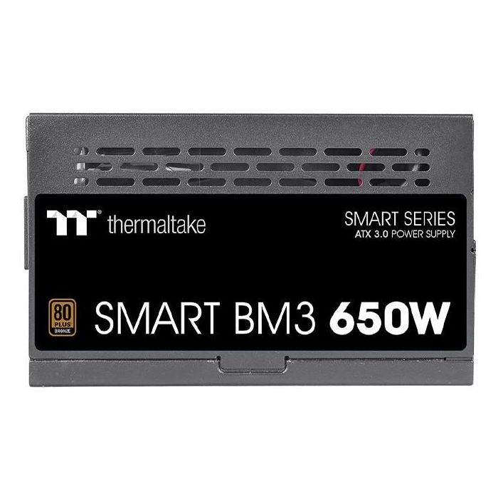 Thermaltake Smart BM3 Fuente de Alimentación 650W 80+ Bronze ATX 3.0 Semimodular 2 Thermaltake Smart BM3 Fuente de Alimentación 650W 80+ Bronze ATX 3.0 Semimodular 2