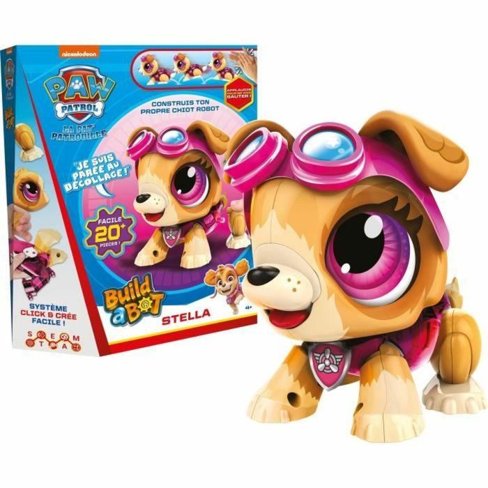 Construye un robot Paw Patrol - Robot Paw Patrol Stella - GOLIATH