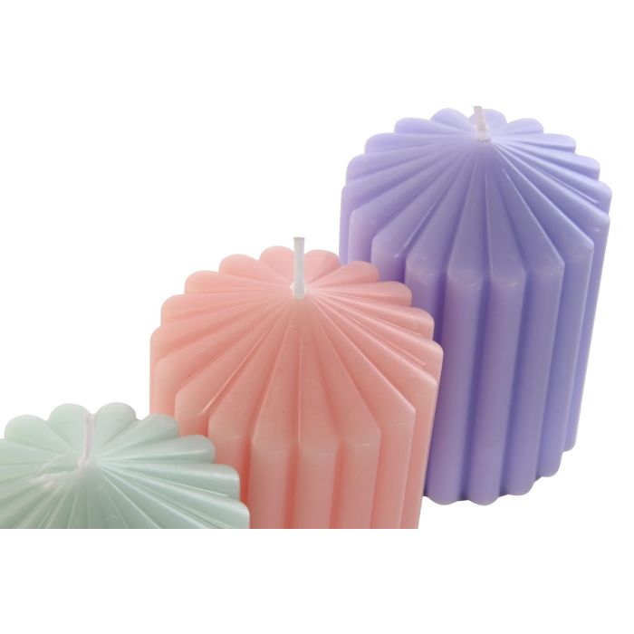 DKD Home Decor Vela Shabby Perfumada Colores Surtidos 300 gr 55h Duración 7x10x7 cm Pack 12 Unidades 2 DKD Home Decor Vela Shabby Perfumada Colores Surtidos 300 gr 55h Duración 7x10x7 cm Pack 12 Unidades 2