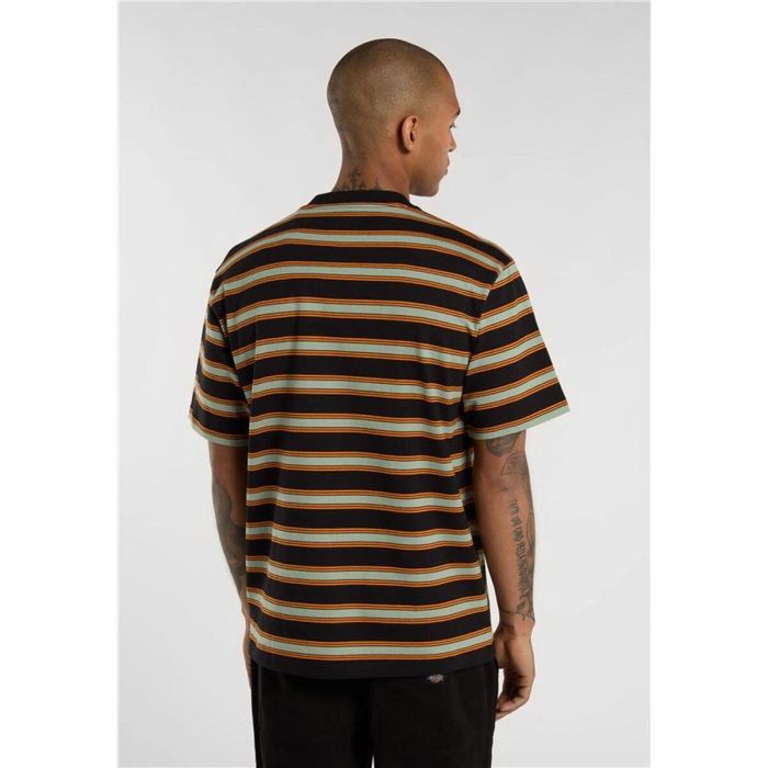 Camiseta de Manga Corta Hombre Dickies York Stripe Negro XL 3 Camiseta de Manga Corta Hombre Dickies York Stripe Negro XL 3