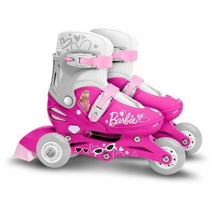 STAMP - Patines en línea de 3 ruedas dos en uno - Barbie STAMP - Patines en línea de 3 ruedas dos en uno - Barbie