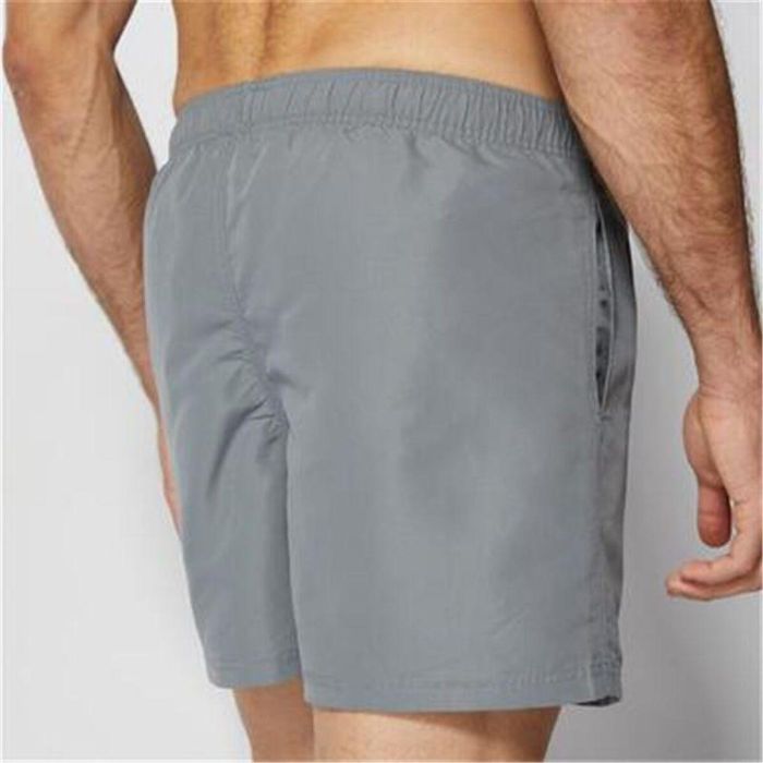 Bañador Hombre Reebok Yale Essential Gris 3 Bañador Hombre Reebok Yale Essential Gris 3
