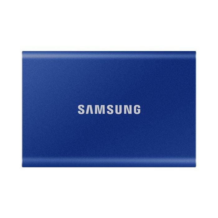 Samsung MU-PC1T0H/WW Disco SSD Portátil T7 Touch 1TB USB 3.2 Gen2 NVMe 1050MB/s Lectura Azul Compacto y Resistente a Caídas Samsung MU-PC1T0H/WW Disco SSD Portátil T7 Touch 1TB USB 3.2 Gen2 NVMe 1050MB/s Lectura Azul Compacto y Resistente a Caídas