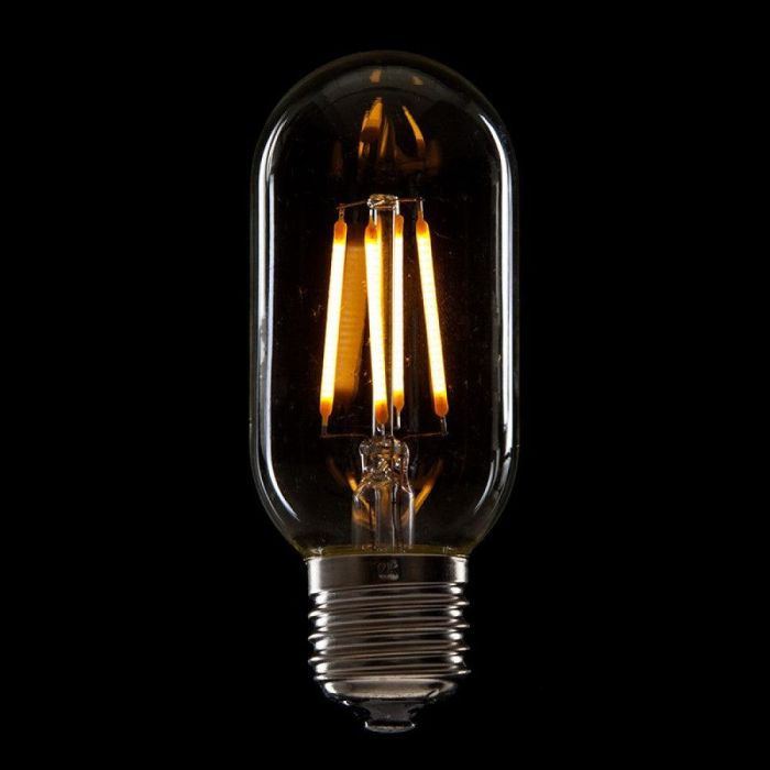 Bombilla LED E27 4W 288Lm 2000ºK Filamento T45 40.000H [HO-LF-T45-E27-4W-WW]