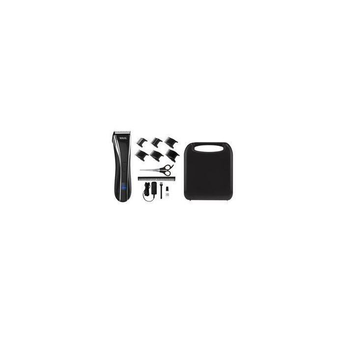 Wahl Cortapelos Lithium Pro - Batería de Litio 100 Minutos, 6 Peines, Pantalla LCD Wahl Cortapelos Lithium Pro - Batería de Litio 100 Minutos, 6 Peines, Pantalla LCD
