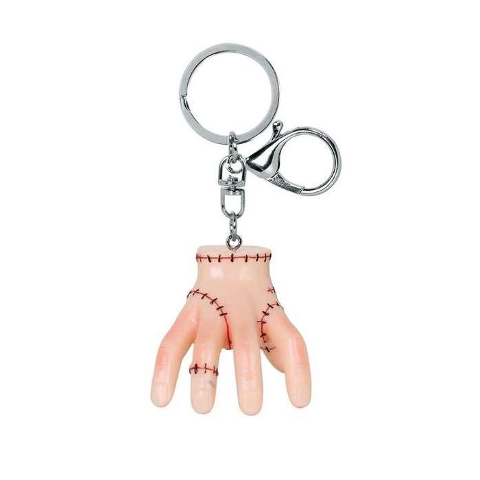 Karactermania Llavero Miércoles 3D de Plástico ABS, Hueso, 5x4.5x6 cm 2