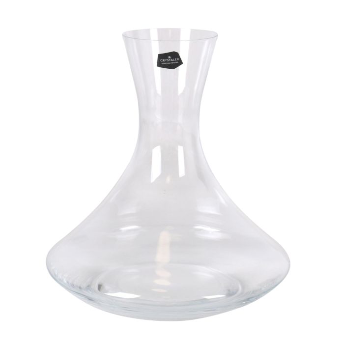 Bohemia Decantador Cristal 1500 ml con Dimensiones 20,5 cm Alto x 19 cm Largo x 7 cm Ancho (6 Unidades)