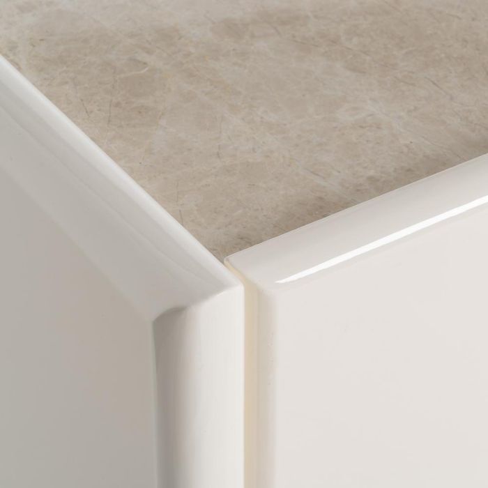 Aparador Lacado Crema Mármol-Dm Salón 163 X 45 X 75 cm