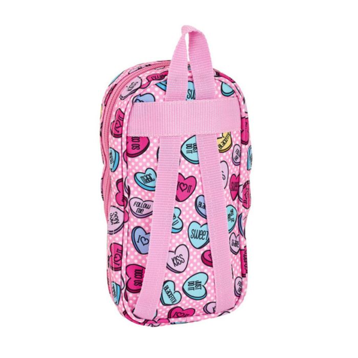 Plumier Mochila Safta Rosa (33 Piezas) 1 Plumier Mochila Safta Rosa (33 Piezas) 1