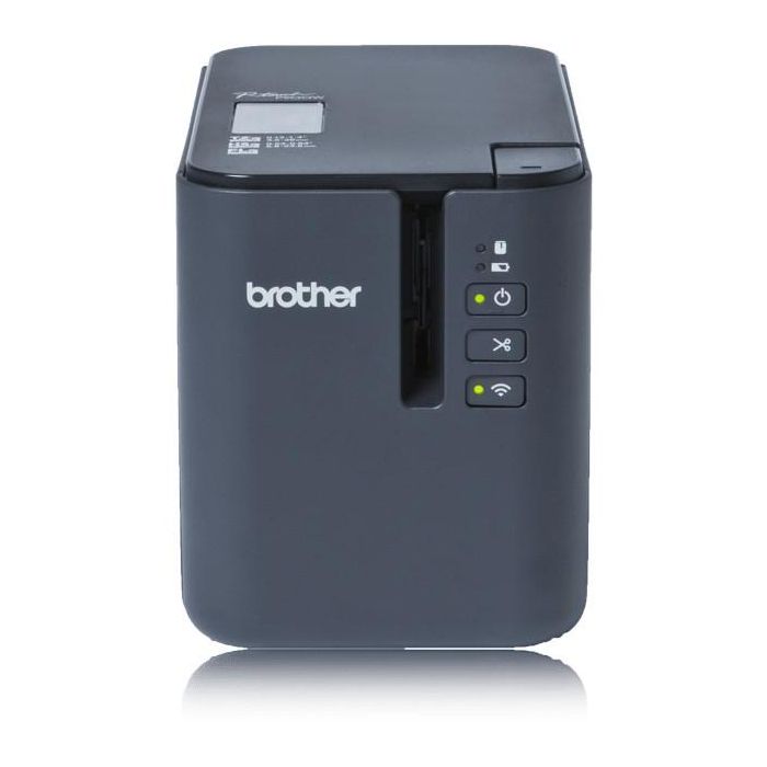 Brother PT-P900Wc Rotuladora/Impresora de Etiquetas Profesional WiFi Transferencia Térmica TZe 360DPI 60mm/s USB para PC