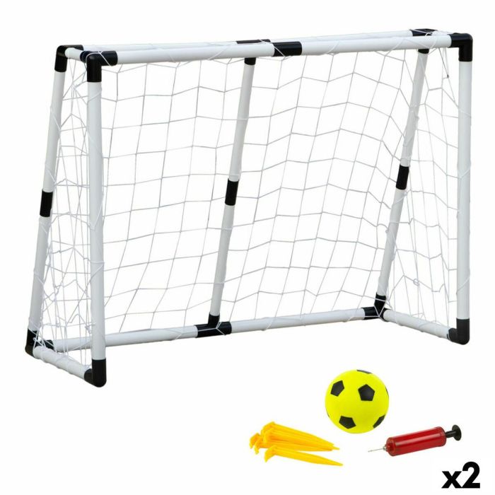 Portería de Fútbol Colorbaby 131 x 101 x 59 cm (2 Unidades) Portería de Fútbol Colorbaby 131 x 101 x 59 cm (2 Unidades)