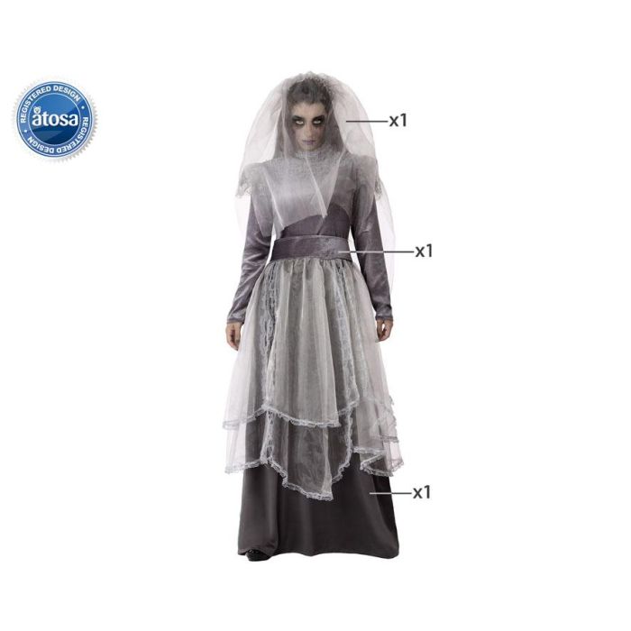 Disfraz Plañidera Adulto XS-S Disfraz Plañidera Adulto XS-S