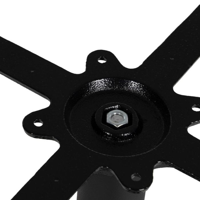 Patas para Mesa Negro Hierro Salón 45 X 45 X 72 cm