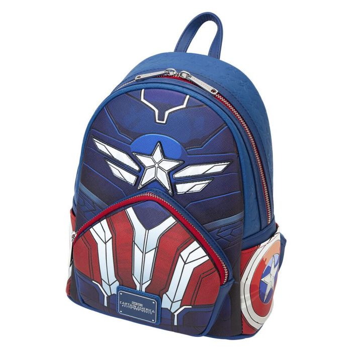 Mochila Brave New World Capitan America Marvel Loungefly 5