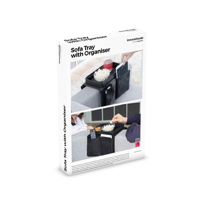 Bandeja para Sofá con Organizador de Mandos InnovaGoods IG814809 (Reacondicionado A+) 3
