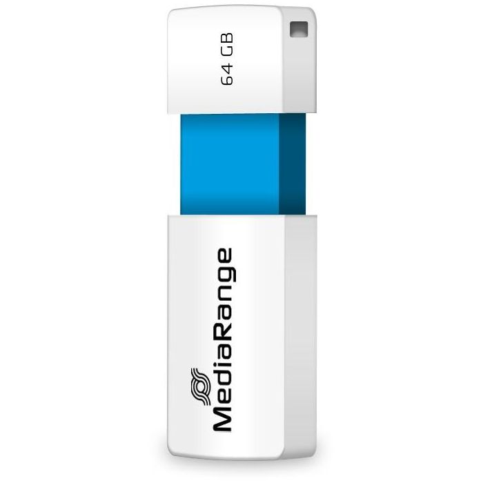 STICK MediaRange USB-Stick 64GB USB 2.0 Color Edt. hellblau 1 STICK MediaRange USB-Stick 64GB USB 2.0 Color Edt. hellblau 1