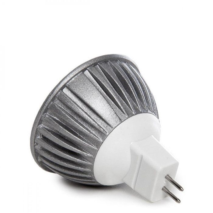 Bombilla LED GU5,3 6W 515Lm 3000ºK 40.000H [CA-MR16-9W-WW] Reemplaza Halógenos Bi-in, Ahorro Energía 90% 2