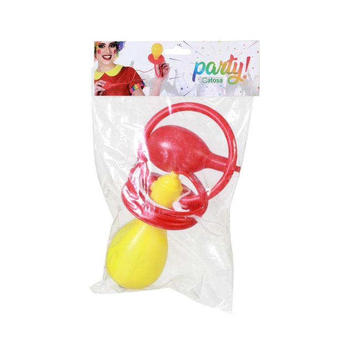 Chupete Gigante Amarillo con Broma Lanza Agua para Payaso - Accesorio para Disfraces y Fiestas 1 Chupete Gigante Amarillo con Broma Lanza Agua para Payaso - Accesorio para Disfraces y Fiestas 1