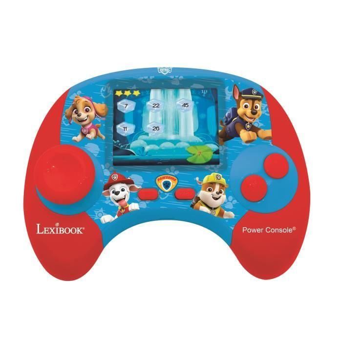 LEXIBOOK - Consola educativa bilingüe francés/inglés - Paw Patrol con pantalla LCD de 2,8 pulgadas - rojo/azul - JCG100DPi1 LEXIBOOK - Consola educativa bilingüe francés/inglés - Paw Patrol con pantalla LCD de 2,8 pulgadas - rojo/azul - JCG100DPi1