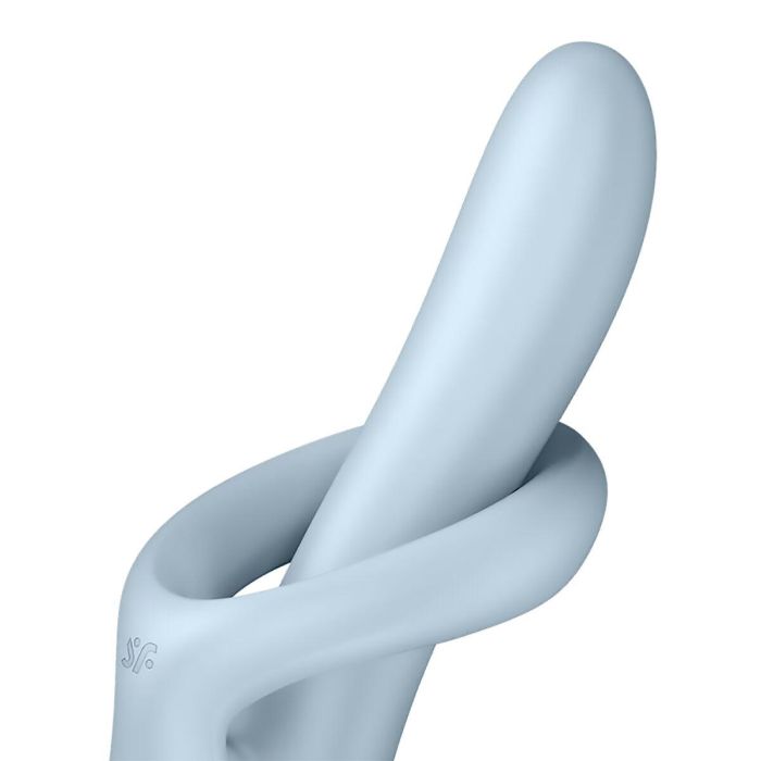 Vibrador Punto G Satisfyer Azul 3 Vibrador Punto G Satisfyer Azul 3