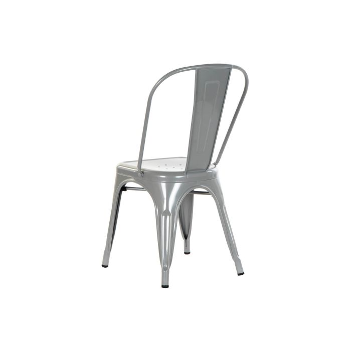 DKD Home Decor Toolix Silla Loft Metal Gris 45 x 48 x 86 cm 4