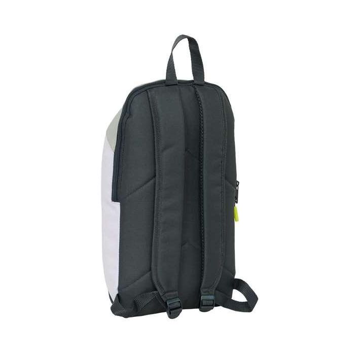 Safta Mini Mochila con Cremallera Vertical Real Madrid 1ª Equipación Temporada 25/26 390x220x100 mm 1 Safta Mini Mochila con Cremallera Vertical Real Madrid 1ª Equipación Temporada 25/26 390x220x100 mm 1