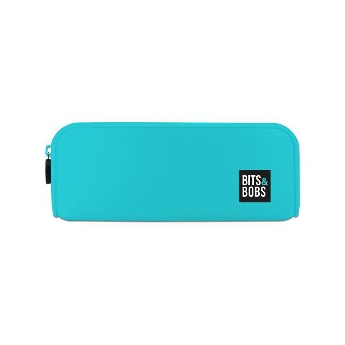 Grafoplás Portatodo De Silicona Bits&Bobs Azul - 20x7.5x5.5 cm, Cierre Cremallera, Resistente al Agua, Estuche Reciclable Grafoplás Portatodo De Silicona Bits&Bobs Azul - 20x7.5x5.5 cm, Cierre Cremallera, Resistente al Agua, Estuche Reciclable