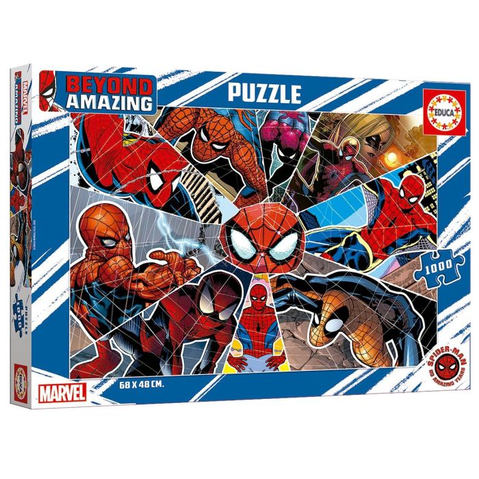 Educa 19487 Puzzle 1000 piezas para Adultos Spider-Man Beyond Amazing, Licencia Oficial, 68 x 48 cm, edad +14 años 3 Educa 19487 Puzzle 1000 piezas para Adultos Spider-Man Beyond Amazing, Licencia Oficial, 68 x 48 cm, edad +14 años 3