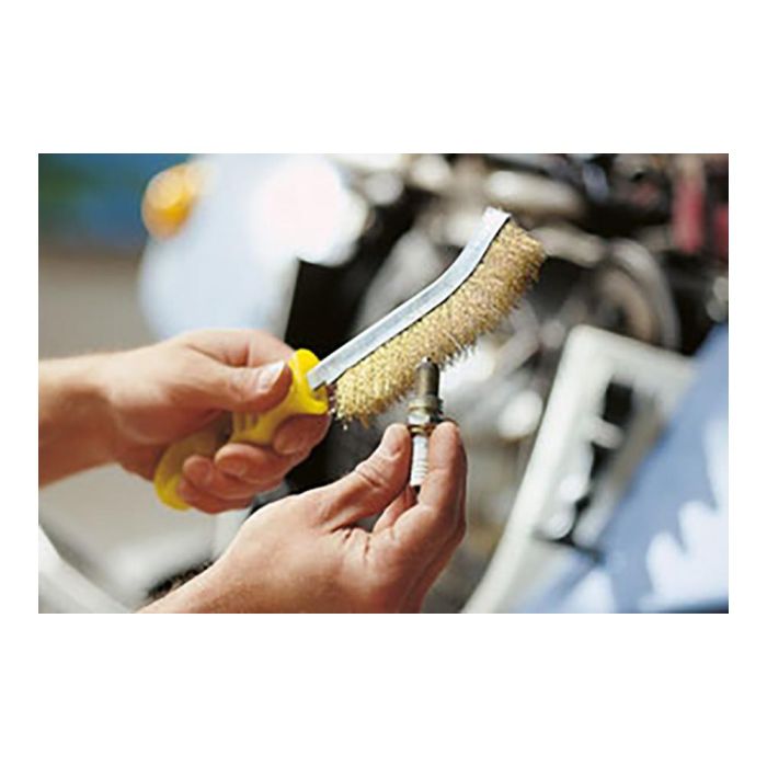 Wolfcraft 2716000 Cepillo metálico de mano, latón, mango de plástico 265mm - Profesional/doméstico 1