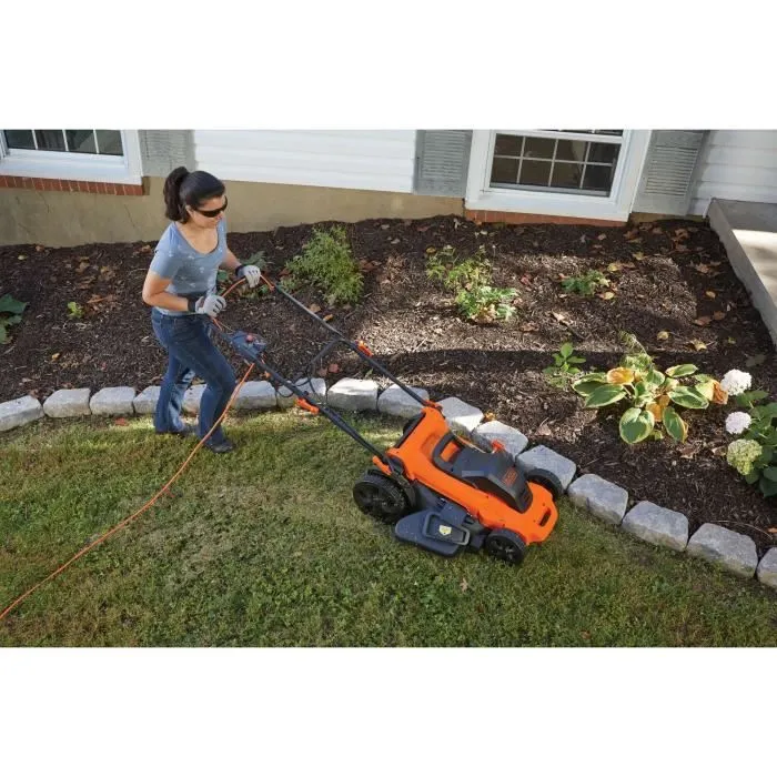 Black & Decker Cortacésped Eléctrico 2000W 48cm Mulching 1