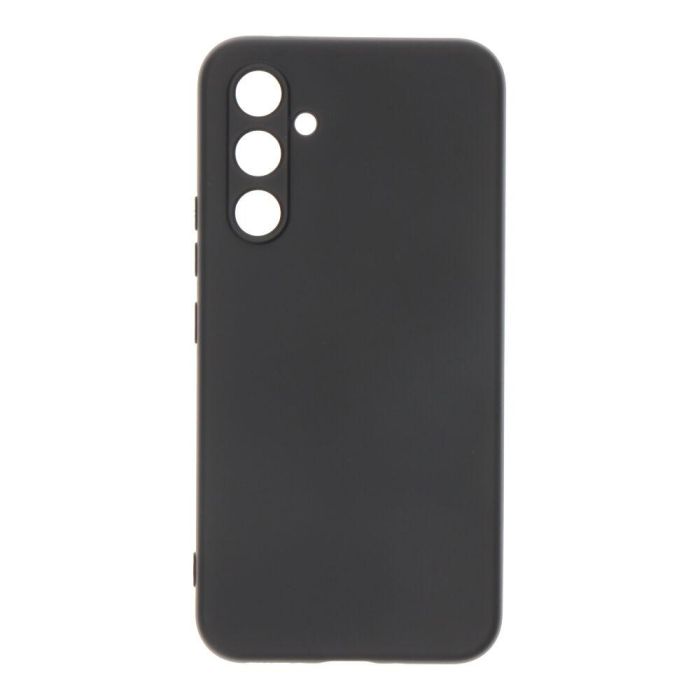 Carcasa negra de plástico soft touch para samsung a54 5 g