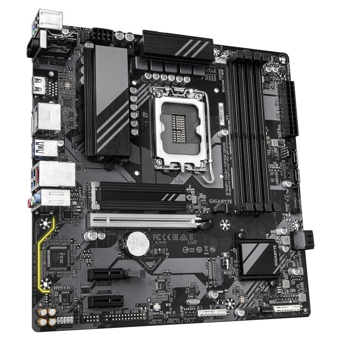 Gigabyte B760M DS3H WF6E GEN5 Placa Base Intel B760 Chipset LGA 1700 DDR5 PCIe 4.0 M.2 Wi-Fi 6E Micro ATX 2 Gigabyte B760M DS3H WF6E GEN5 Placa Base Intel B760 Chipset LGA 1700 DDR5 PCIe 4.0 M.2 Wi-Fi 6E Micro ATX 2