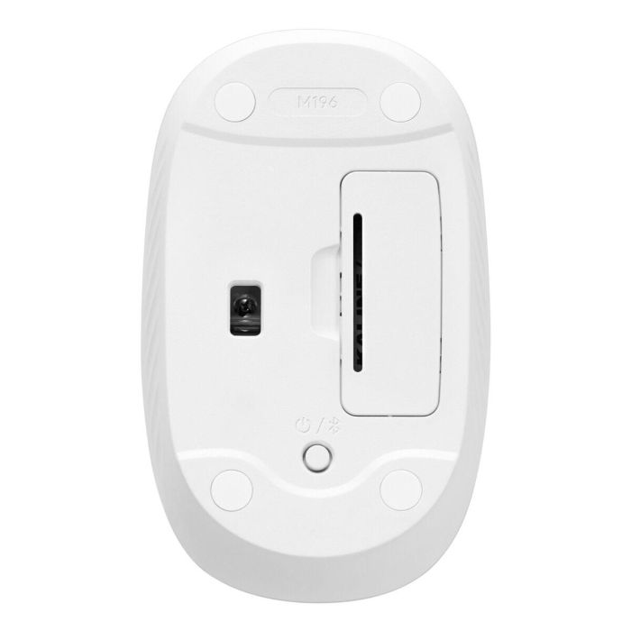Logitech Ratón Inalámbrico M196 Blanco con Bluetooth Low Energy 3