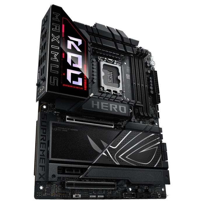 ASUS ROG MAXIMUS Z890 HERO Placa Base ATX Intel Z890 LGA 1851 para Procesadores Intel Core Ultra Series 2 con Soporte DDR5 9
