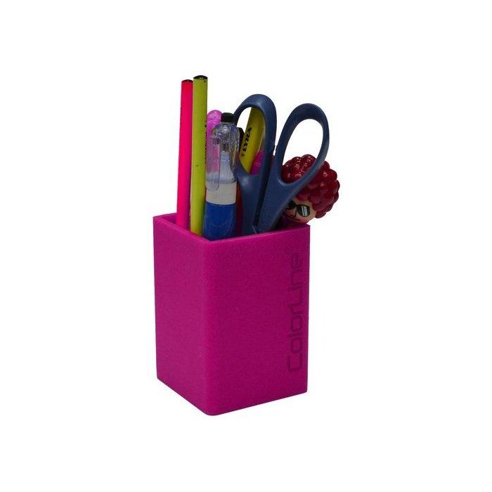 Porta Lapices Colorline Silicona Surtido (Set de 16)