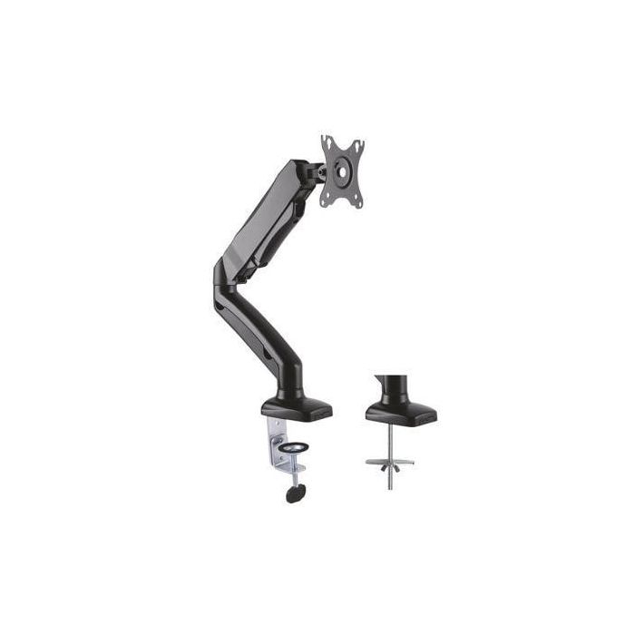 Aisens Soporte de Mesa Profesional Giratorio e Inclinable para Monitor/TV 13"-32" con Contrapeso, 3 Pivotes, 1 Brazo, Carga Máx. 9kg 2 Aisens Soporte de Mesa Profesional Giratorio e Inclinable para Monitor/TV 13"-32" con Contrapeso, 3 Pivotes, 1 Brazo, Carga Máx. 9kg 2